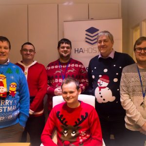 Christmas Jumpers Team Photo