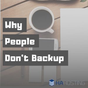 why some people don't backup thumbnail